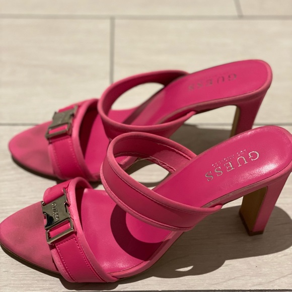 Beautiful 4 inches slid on heels. Only worn once. - Picture 2 of 3